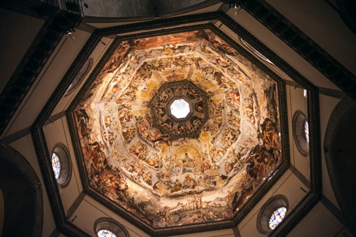 The dome of the Duomo is one of the iconic images of Florence.